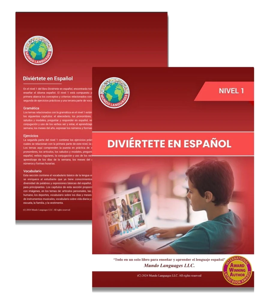 Portada Diviértete en Español Nivel 1
